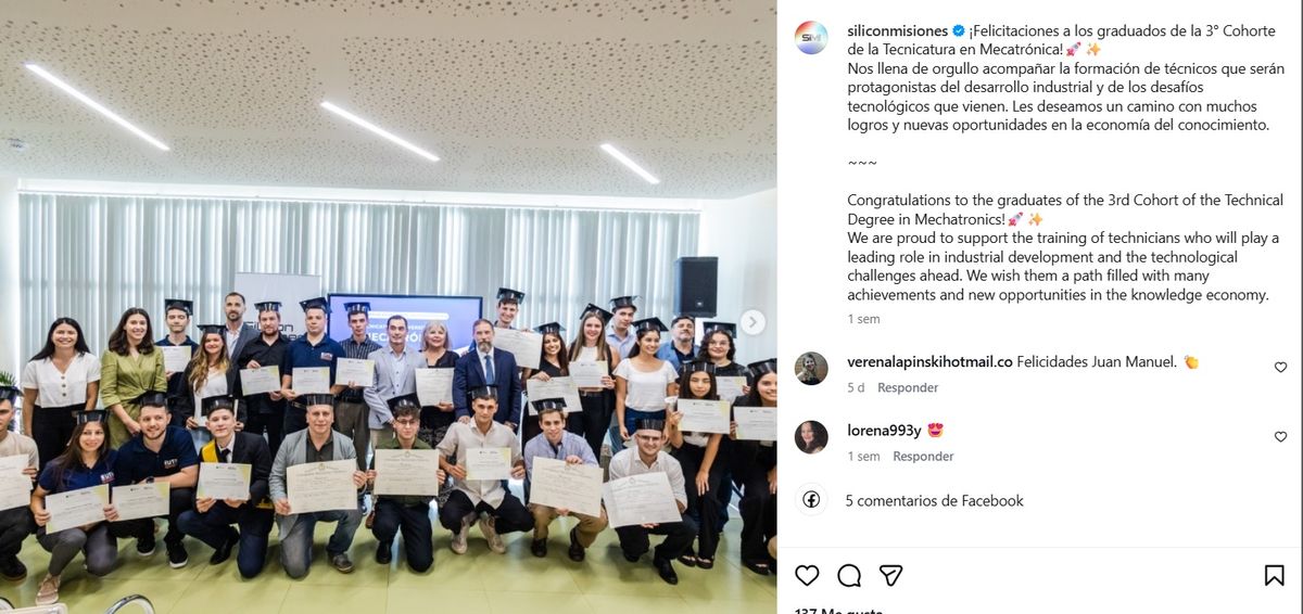 Silicon Misiones tiene resultados en 2025 y una planificación para 2026.