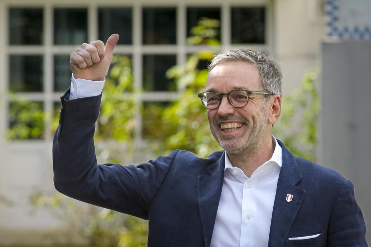 El líder del FPO, el polémico Herbert Kickl. El líder del FPO, el polémico Herbert Kickl.