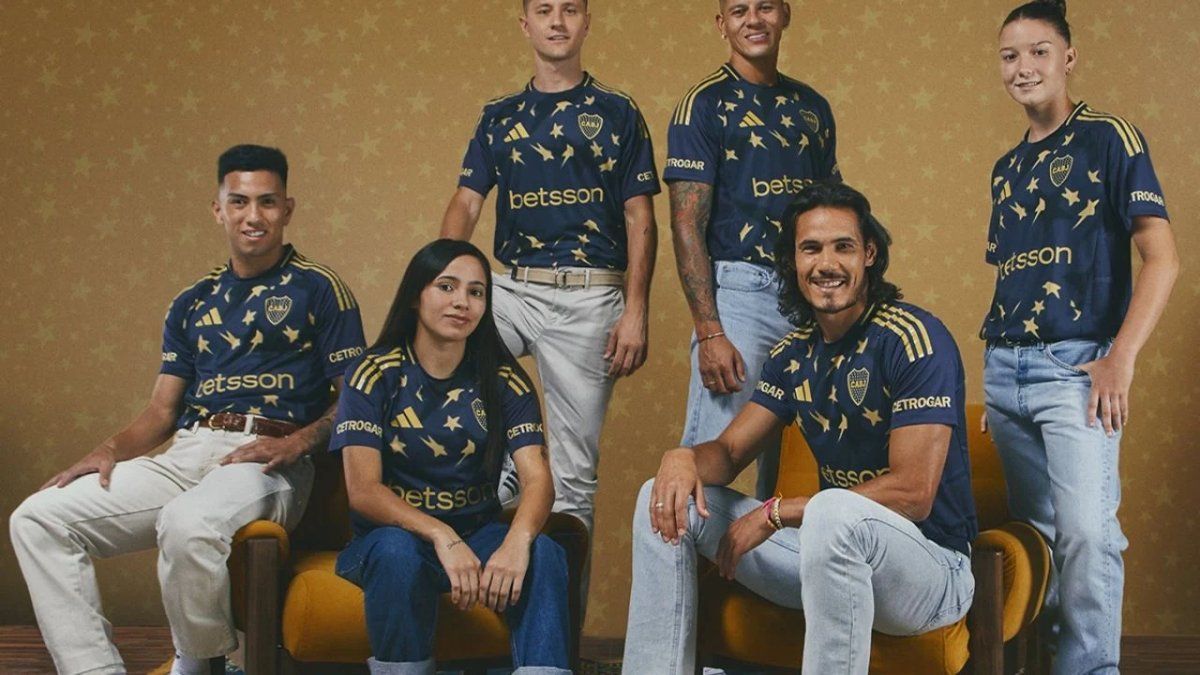 Boca y su nueva camiseta