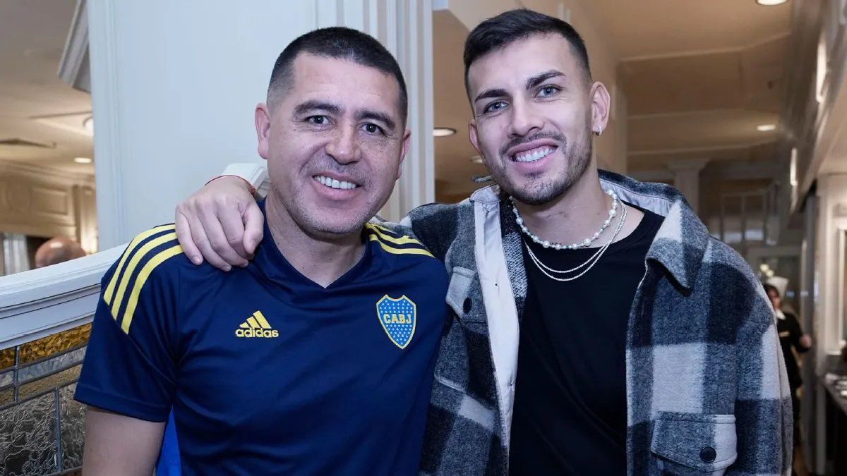 Boca, Juan Román Riquelme y Leandro Paredes