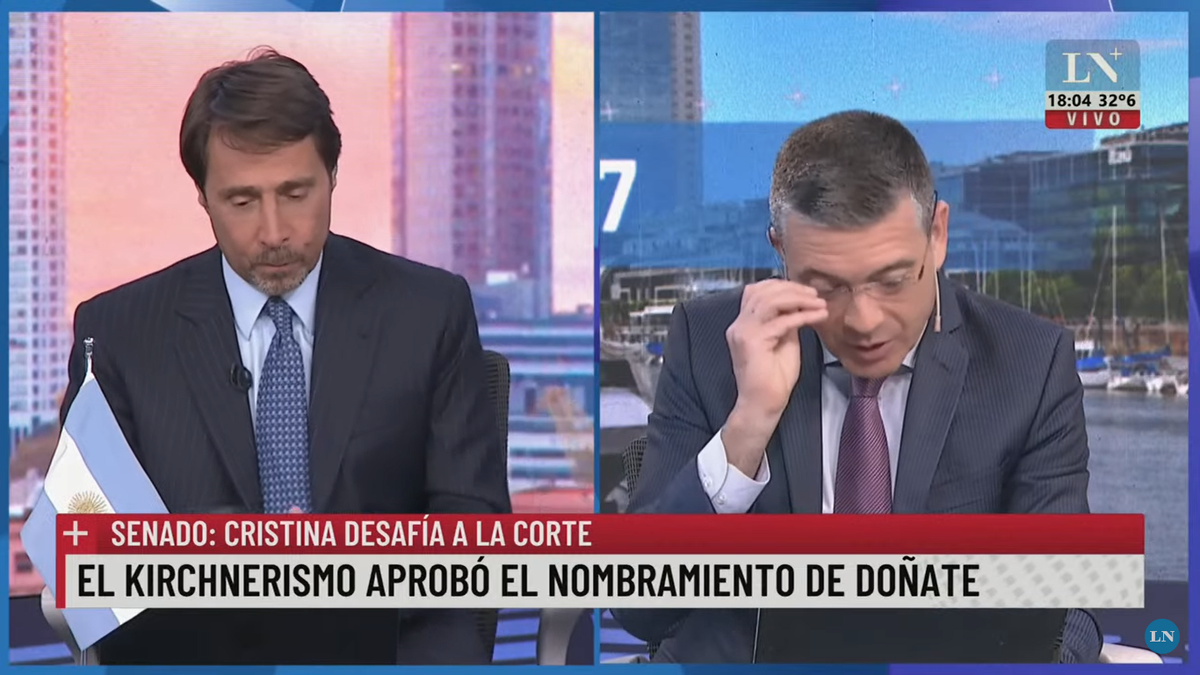 Eduardo Feinmann sentenció: "Cristina se ha comportado como una golpista".