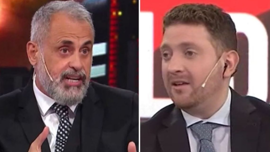 Jorge Rial y Jonatan Viale Jorge Rial y Jonatan Viale