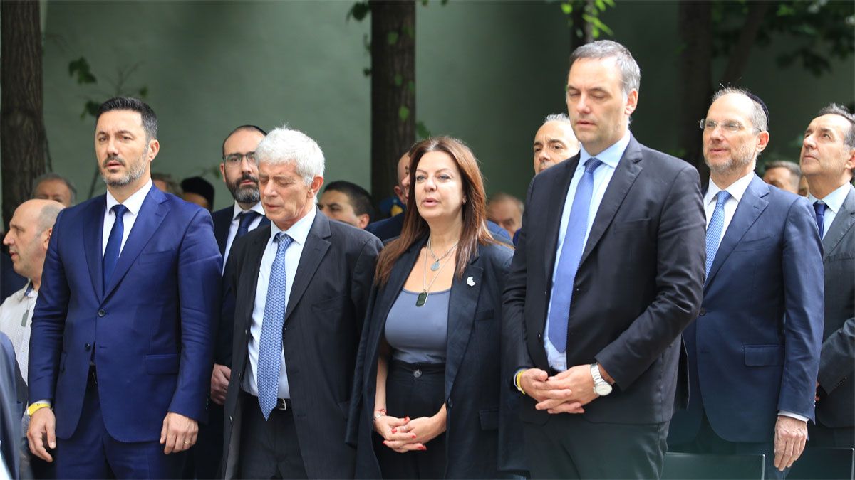 Petri, Cúneo Libarona, Pettovello y Adorni acompañaron al Presidente. Petri, Cúneo Libarona, Pettovello y Adorni acompañaron al Presidente.