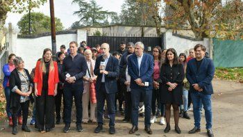 Rodríguez Larreta encabezó un acto frente al monasterio donde José López intentó esconder los bolsos con dinero. Rodríguez Larreta encabezó un acto frente al monasterio donde José López intentó esconder los bolsos con dinero.
