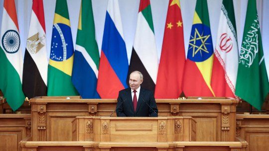 Putin reivindica el papel mundial del BRICS