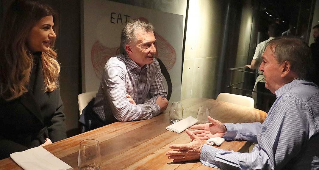 Schiaretti, Macri y Awada en la cena cordobesa