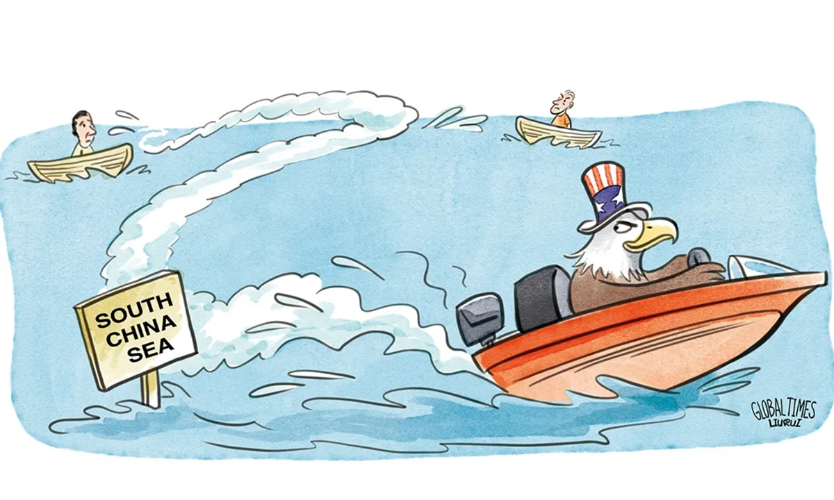 China repudia la intromisión yankee en sus aguas. China repudia la intromisión yankee en sus aguas.