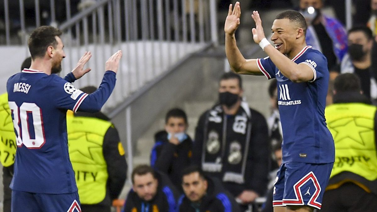 Real Madrid le propinó un “cachetazo” al París Saint Germain (PSG), de Lionel Messi, tras ganarle 3-1 y lo eliminó de la Champions League. (Foto 2: Noticias Argentinas/PSG).