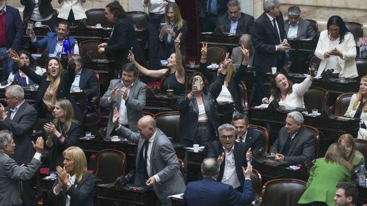 Con más de 2/3, Diputados rechazó los dos vetos de Javier Milei.