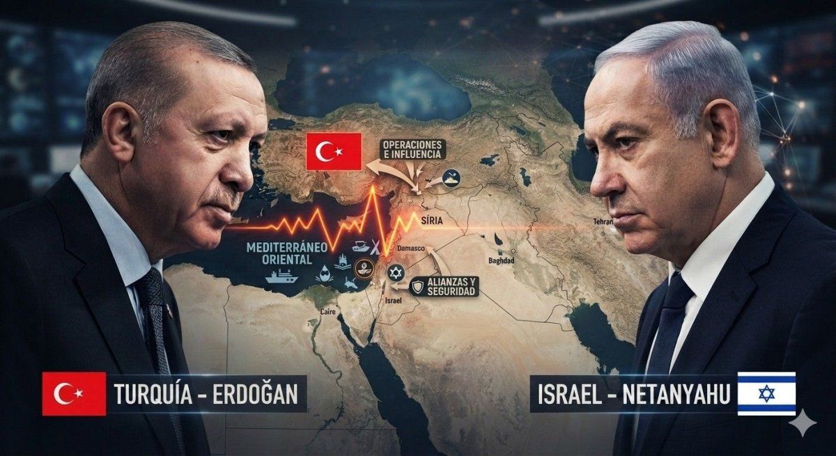 Erdogan, el líder de Turquía, y Netanyahu, el primer ministro israelí.