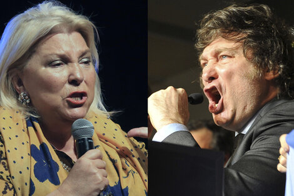 Elisa Carrió y Javier Milei ya se habían cruzado fuertemente el año pasado.