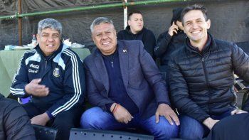 Pablo Moyano, Chiqui Tapia y Nicolás Mantegazza juntos Pablo Moyano, Chiqui Tapia y Nicolás Mantegazza juntos
