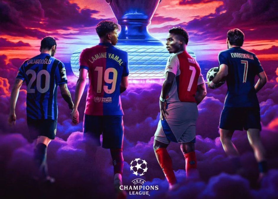 Inter-Barcelona y Arsenal-PSG definirán a los dos finalistas de Champions League.