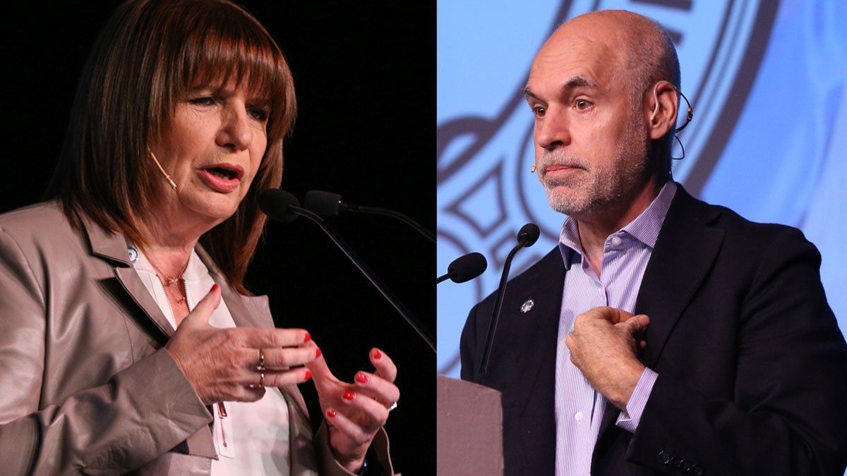 Patricia Bullrich y Horacio Rodríguez Larreta. Patricia Bullrich y Horacio Rodríguez Larreta.