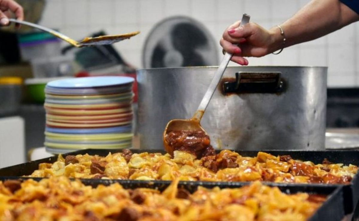 Aumentó la demanda alimentaria en comedores. Aumentó la demanda alimentaria en comedores. 