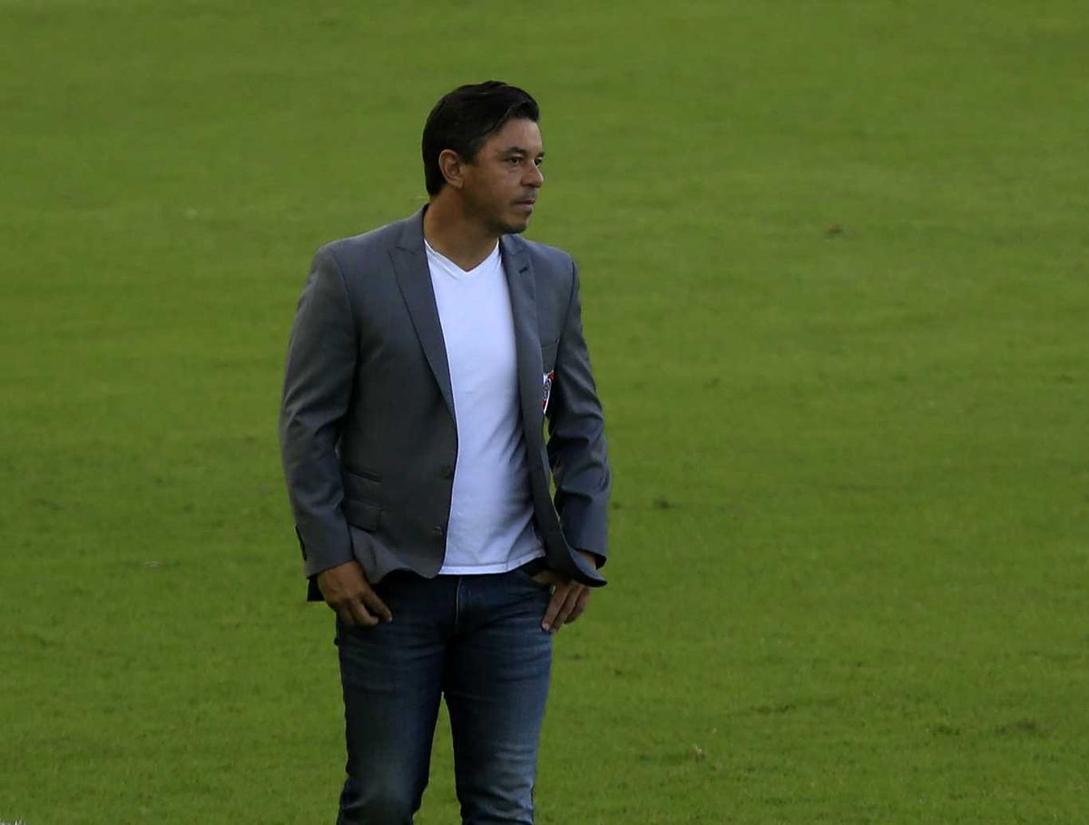 Marcelo Gallardo, muchas decisiones por delante.