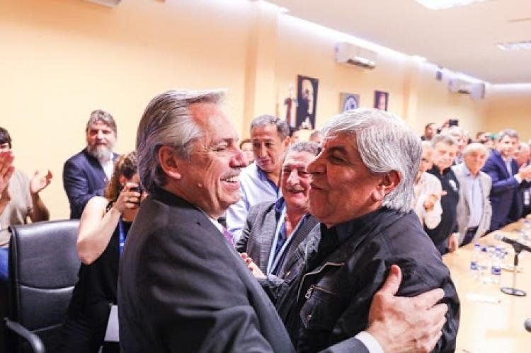 Moyano se convirtió en tendencia en Twitter luego de que Alberto Fernández dijera que es ejemplar.