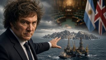 Javier Milei quedó en la mira luego de que Reino Unido lo acusara de usar Malvinas con fines electorales. Londres le marcó la cancha y el papelón podría subir. Foto: Grok