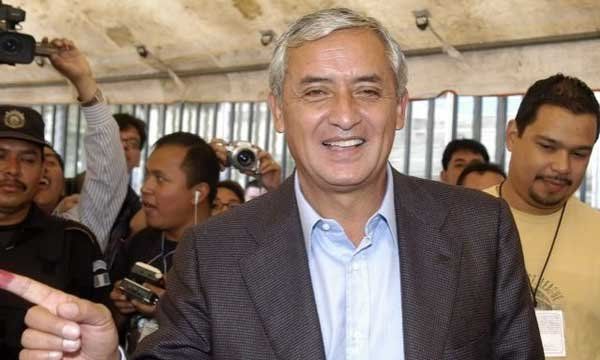 Otto Pérez Molina perdió las elecciones de 2007 frente al actual presidente Alvaro Colom