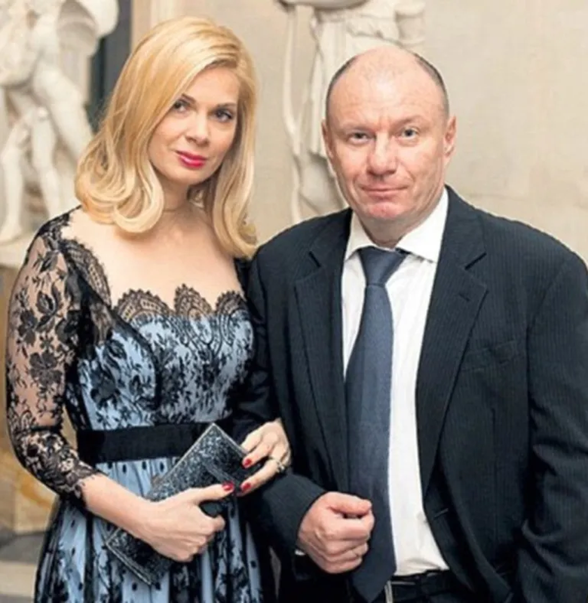 Vladimir Potanin y Natalia Potanina Vladimir Potanin y Natalia Potanina