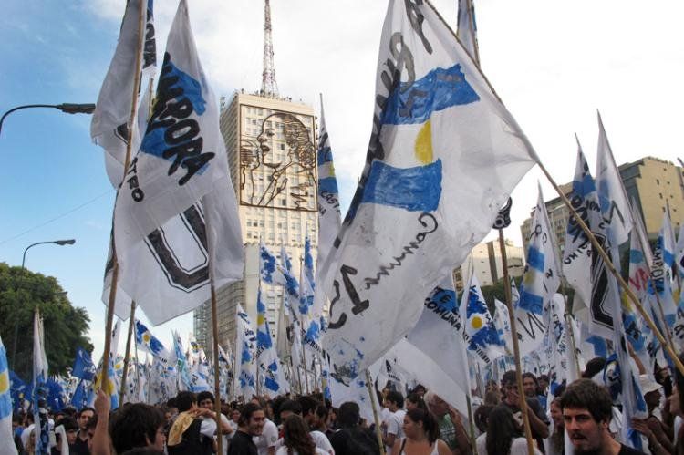 La Cámpora fracasó en imponer nombres para las listas en Mendoza. Foto: NA.