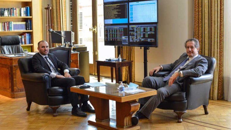 Foto de Guzmán y Pesce, con mensaje de unidad en medio de un vendaval de rumores