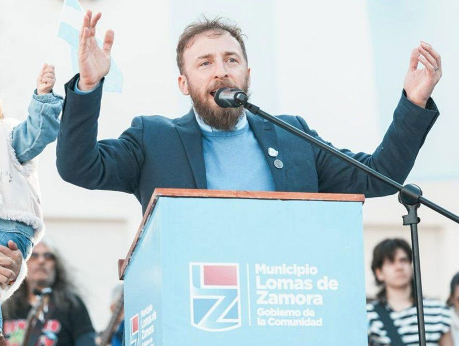 El intendente de Lomas de Zamora, Federico Otermín.&nbsp;