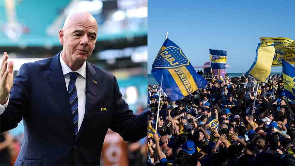 Los hinchas de Boca marcaron un increíble récord en Miami de “niveles de ruido peligrosos para la audición” y hubo elogios de Gianni Infantino. (Foto: Gentileza: TyC Sports) Los hinchas de Boca marcaron un increíble récord en Miami de “niveles de ruido peligrosos para la audición” y hubo elogios de Gianni Infantino. (Foto: Gentileza: TyC Sports)