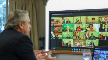 Junto a Pedro Sánchez, Alberto F. busca apoyo del FMI ante la crisis por la pandemia
