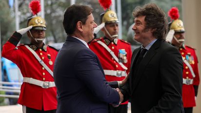 Javier Milei intenta rescatar a los Bolsonaro en visita a Tarcísio de Freitas