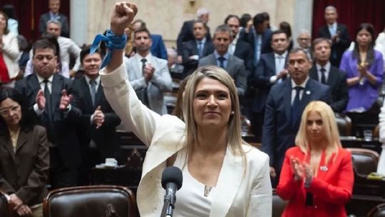 Nadia Márquez, diputada de LLA, electa senadora: el peronismo quiere impugnar su pliego. Nadia Márquez, diputada de LLA, electa senadora: el peronismo quiere impugnar su pliego.