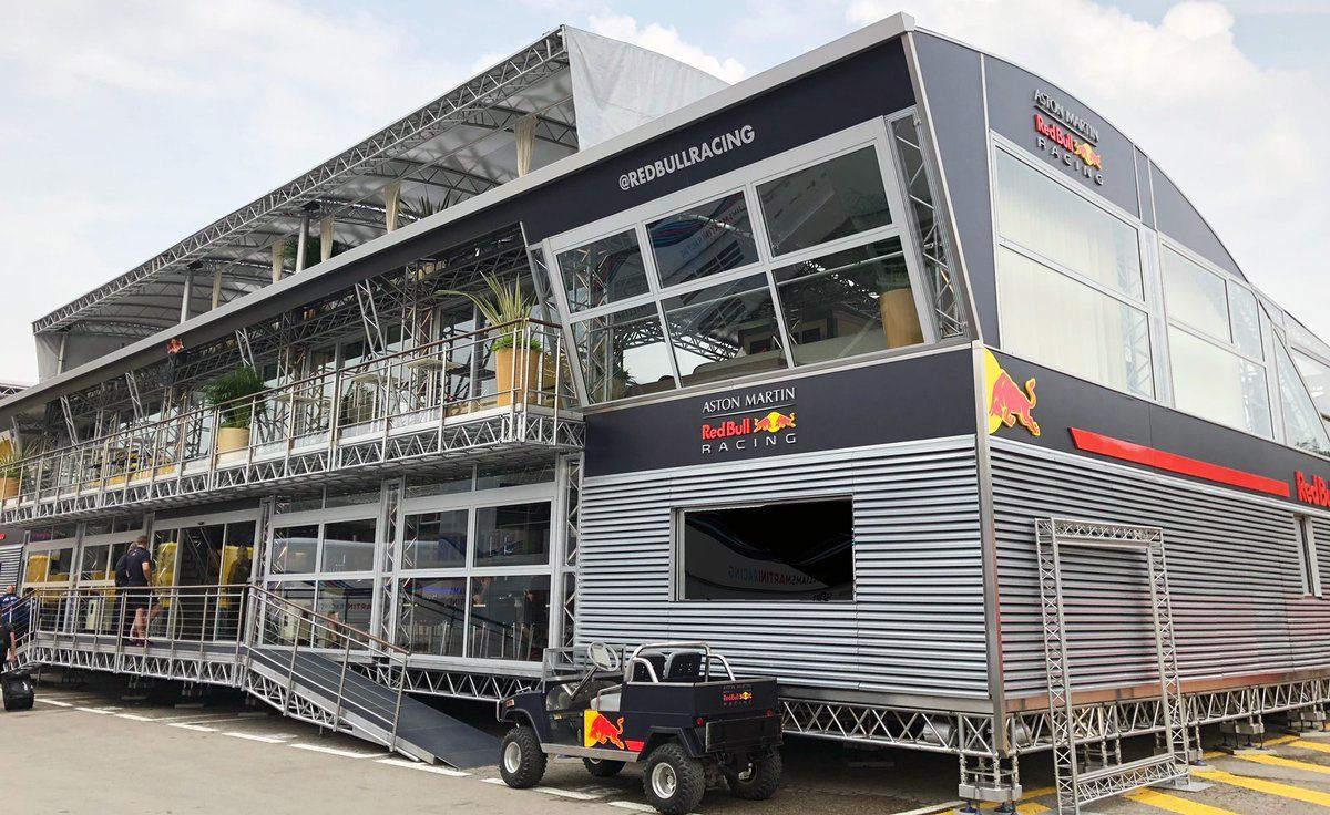 Energy Station, de Red Bull: Revolucionó el mundo de la F1. Energy Station, de Red Bull: Revolucionó el mundo de la F1.