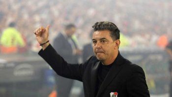 Marcelo Gallardo, DT de River, se quejó de la cancha de Platense. Marcelo Gallardo, DT de River, se quejó de la cancha de Platense.