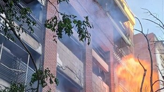 Incendio en Caballito Incendio en Caballito