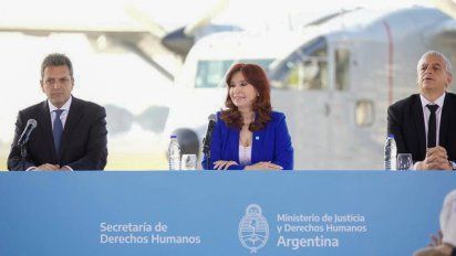 Cristina Kirchner se mostró con Massa y criticó a Alberto
