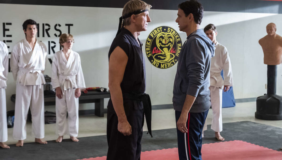 Daniel LaRusso y Johnny Lawrence y una nueva unión para la próxima temporada.