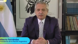 altText(Alberto F. reconoció ante empresarios la 