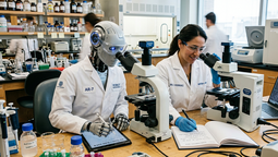 GPT-Rosalind marca un punto de inflexión en la industria: es la primera vez que un modelo de IA de propósito general supera el rendimiento de investigadores expertos en tareas complejas de biología molecular. GPT-Rosalind marca un punto de inflexión en la industria: es la primera vez que un modelo de IA de propósito general supera el rendimiento de investigadores expertos en tareas complejas de biología molecular.