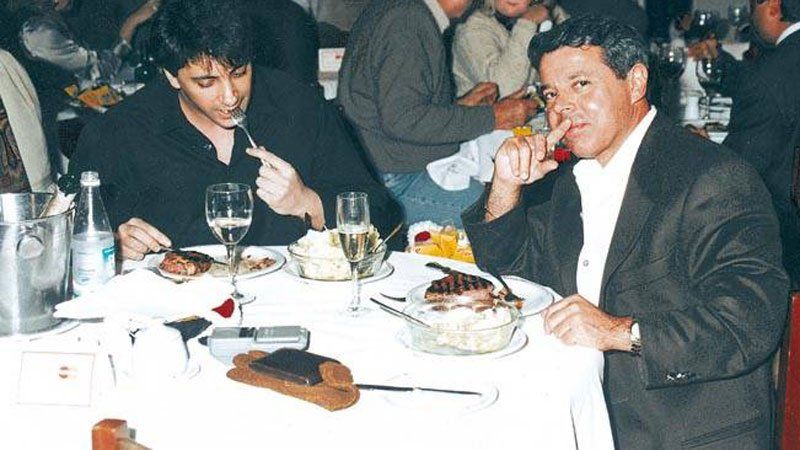 Garbellano y Oyarbide en tiempos de concordia.