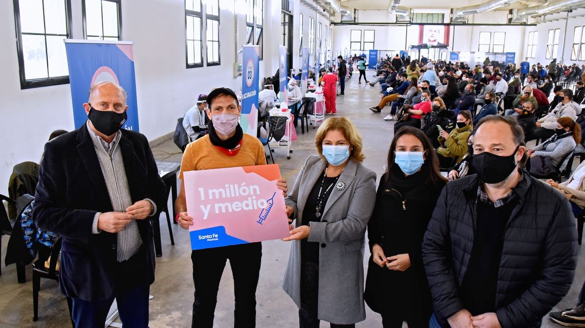 Vacunación en Santa Fe.