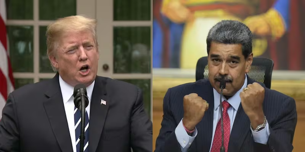 Trump versus Maduro | GENTILEZA FOTOMONTAJE Trump versus Maduro | GENTILEZA FOTOMONTAJE