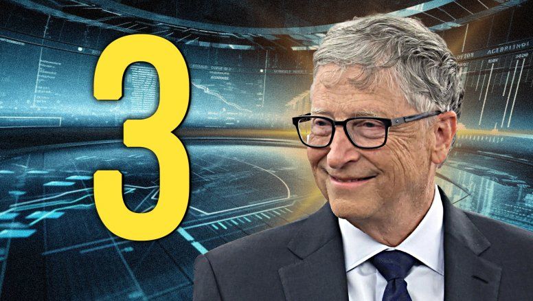 Bill Gates revela las 3 carreras para sobrevivir a la IA