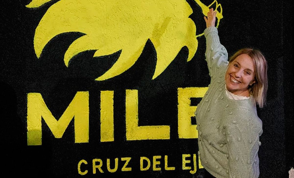 Javier Milei y la diputada cordobesa Ibáñez. Javier Milei y la diputada cordobesa Ibáñez. 