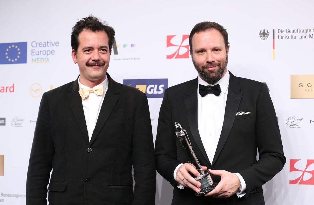 Yorgos Lanthimos y Efthymis Filippou. Yorgos Lanthimos y Efthymis Filippou.