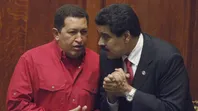 Hugo Chavez y Nicolás Maduro. Hugo Chavez y Nicolás Maduro.