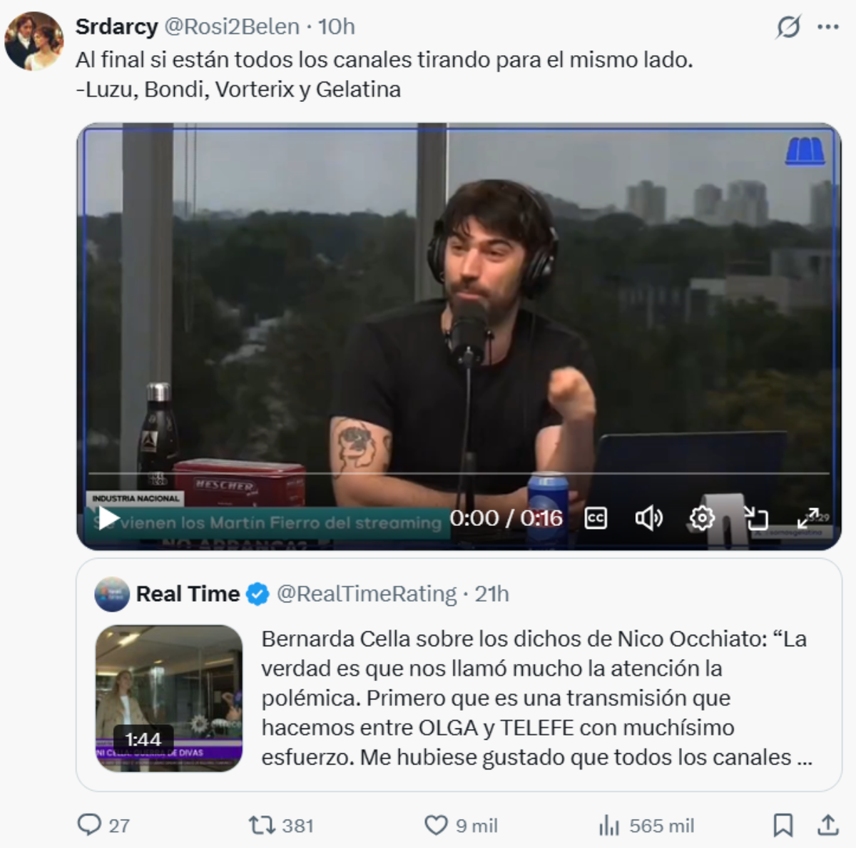 Pedro Rosemblat se mostró en contra de OLGA y apuntó contra sus dueños: Luis y Bernarda Cella. Pedro Rosemblat se mostró en contra de OLGA y apuntó contra sus dueños: Luis y Bernarda Cella.