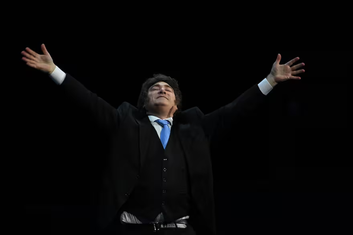 Javier Milei, en el foro de Madrid (Foto, Agencia EFE; Fernando Villar) Javier Milei, en el foro de Madrid (Foto, Agencia EFE; Fernando Villar)