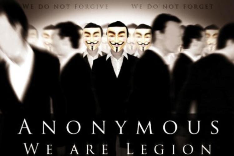 Anonymous le envió un mensaje al Gobierno.