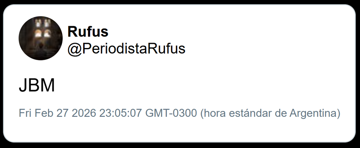 La pelea arrancó por una cuenta troll vinculada a Martín Menem y el nombramiento anticipado de Juan Bautista Mahiques. Foto: X La pelea arrancó por una cuenta troll vinculada a Martín Menem y el nombramiento anticipado de Juan Bautista Mahiques. Foto: X