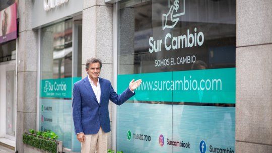 La financiera abrió como Sur Cambio La financiera abrió como Sur Cambio